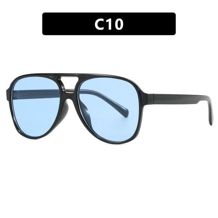 Damer oversized solbrille i sporty-elegant design Skanto
