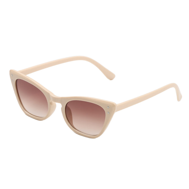 Dame cat-eye-solbriller med UV-beskyttelse og elegant design Skanto