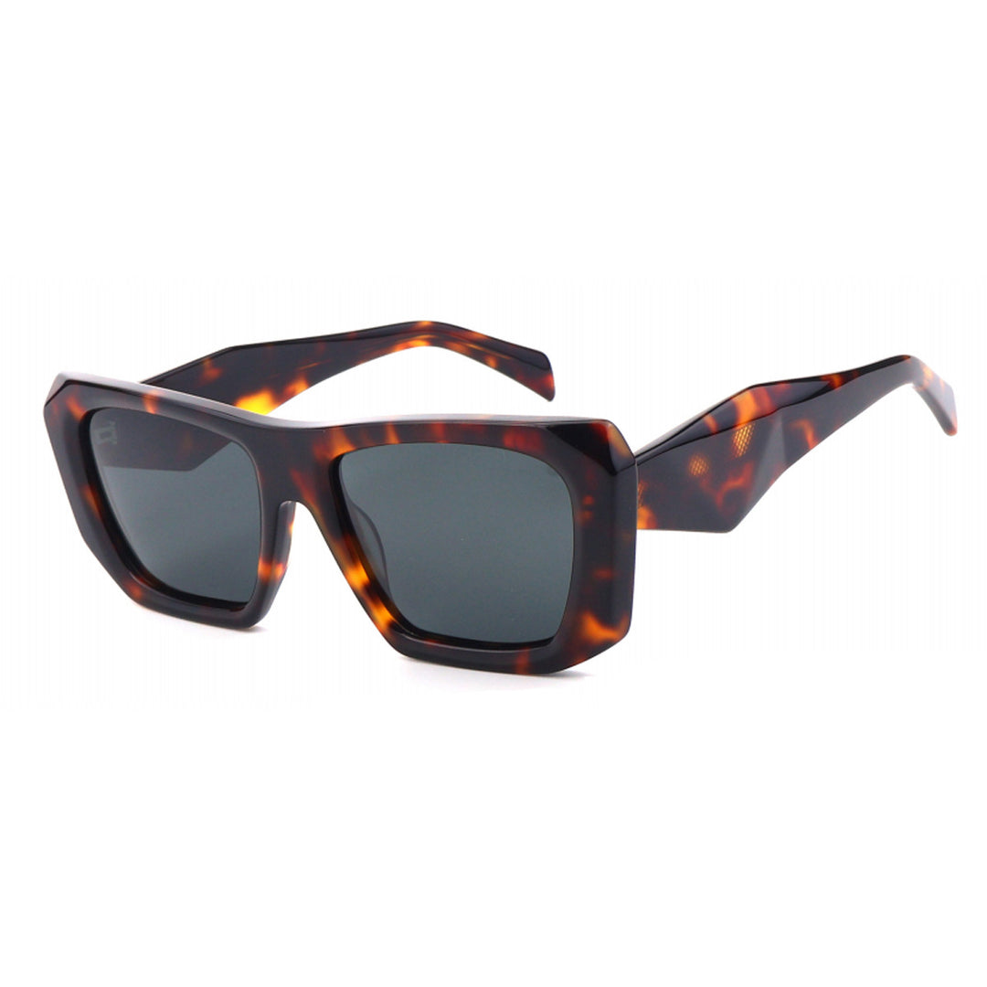 Dame oversized solbriller med unik, moderne ramme Skanto