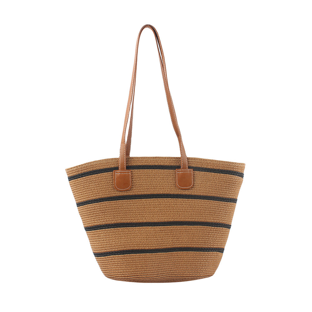 Strukturert Bast Shopper Skanto
