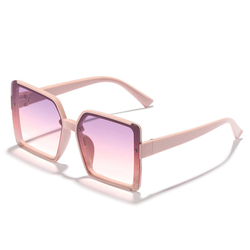 Dame oversized solbriller med stilramme Skanto