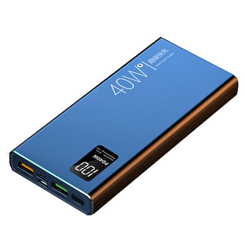 Powerbank med intelligent effektmåling og hurtigladning Skanto