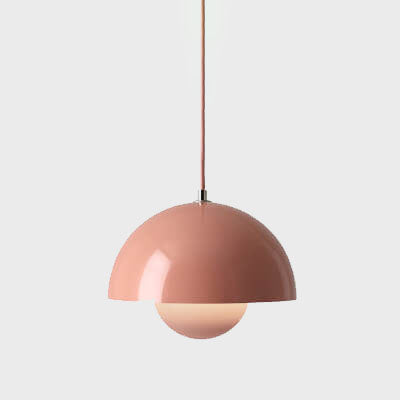 Skanto | Nordic Macaron 1-Ly Half-Sirkel Kuppel Pendellampe
