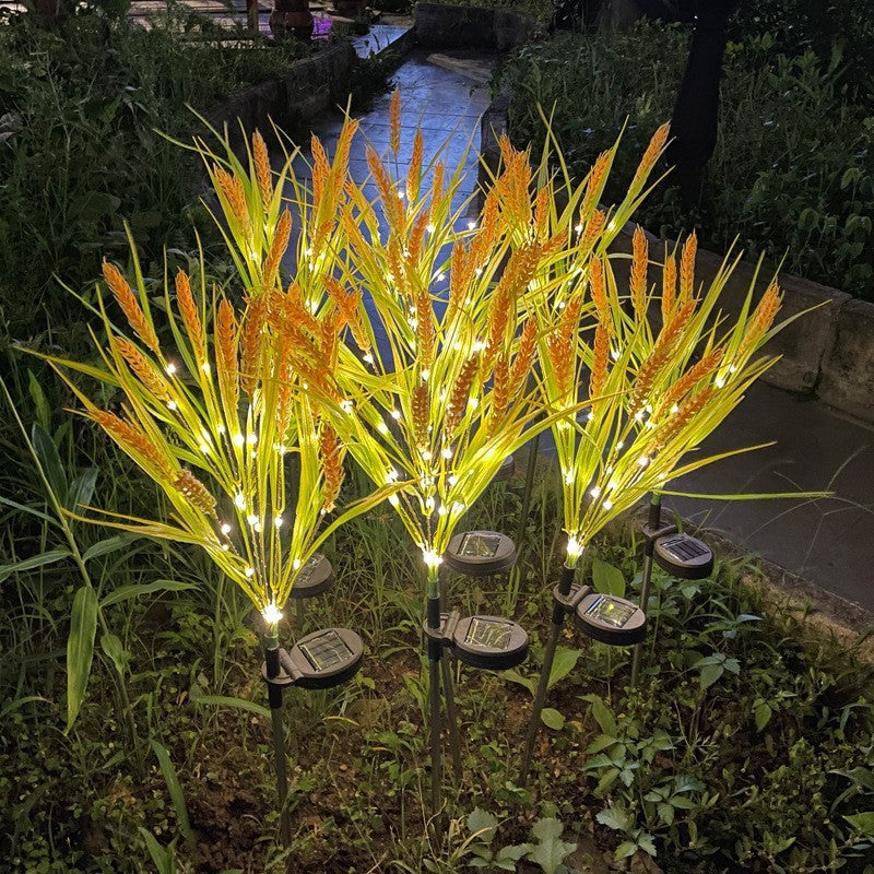 Solar prydgress stake-lamper med varme hvite LED-aksenter Skanto