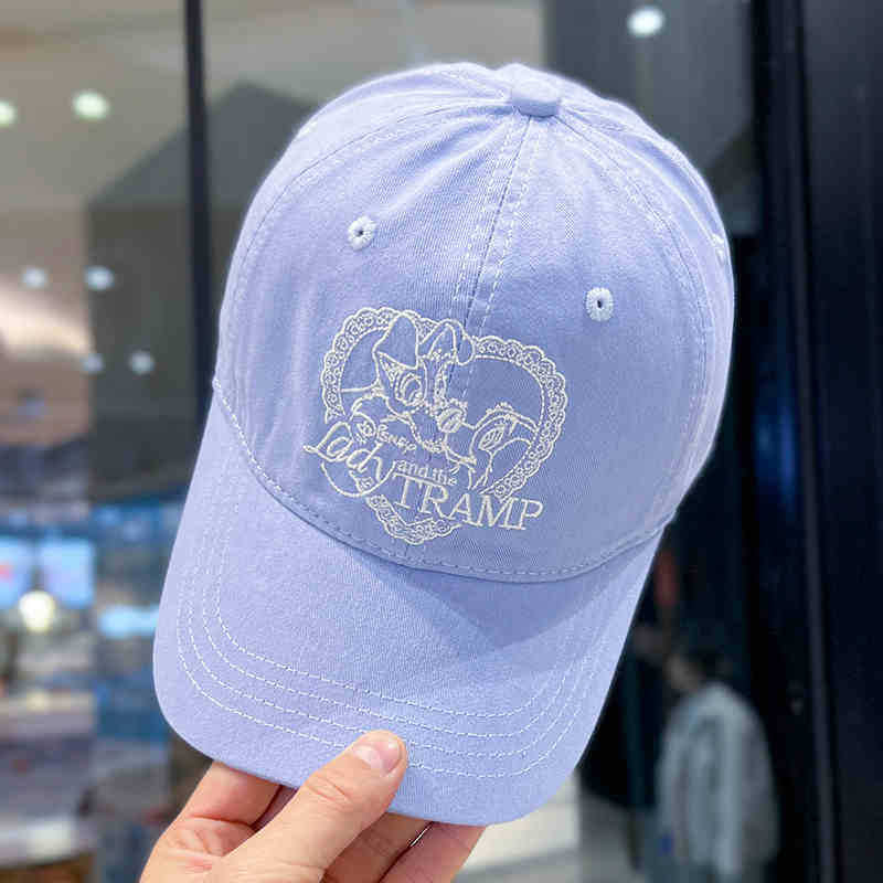 Kvinne Cartoon Karakter Baseball Caps Skanto