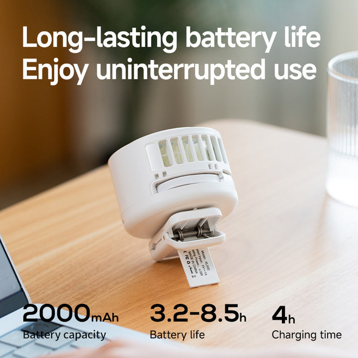 Unisex Compact Wireless Temperature and Humidity Sensor with Magnetic Mount Skanto