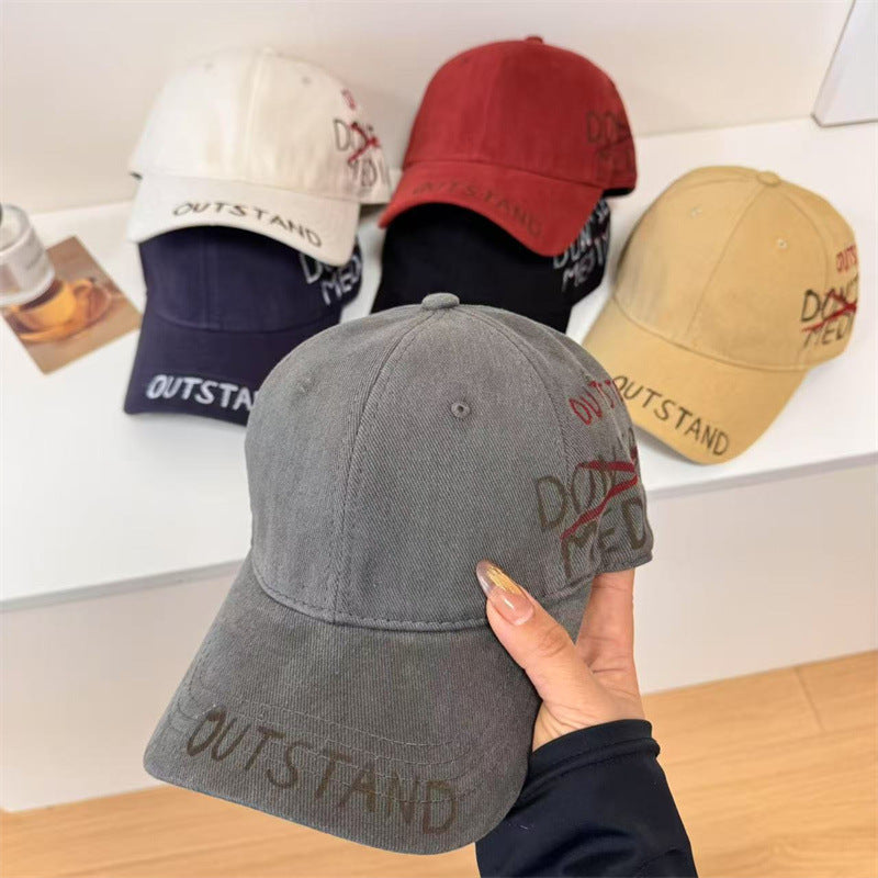 Herre Casual Bomull Brodert Baseball Caps Skanto