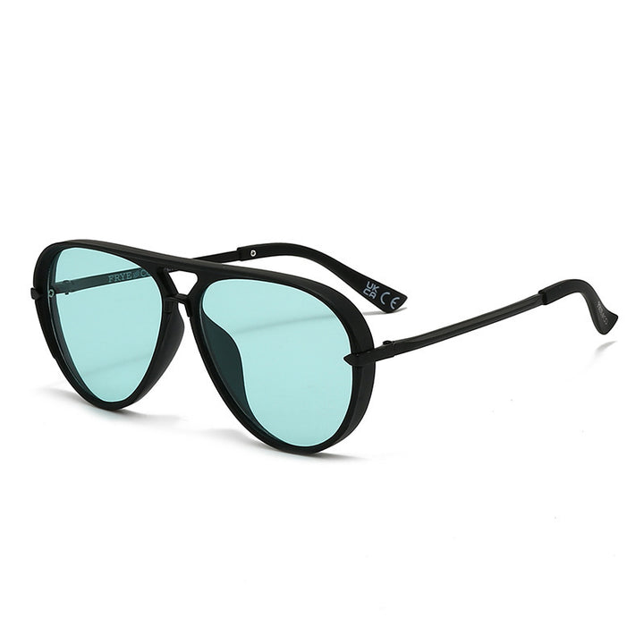 Dame pilot-solbrille med moderne metallramme og UV-beskyttelse Skanto