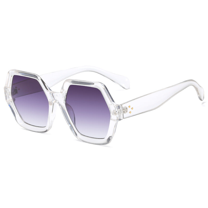 Dame geometrisk lesebrille i markant bikakestruktur-design Skanto
