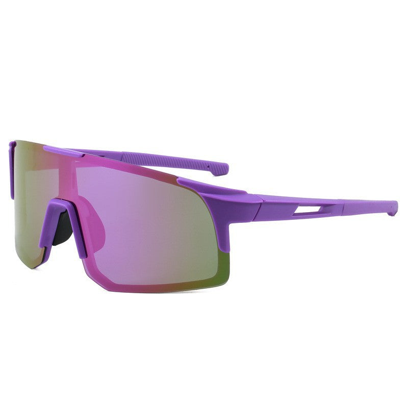 Dames Sporty Racing Glasses med aerodynamisk design og justerbar nesepad Skanto