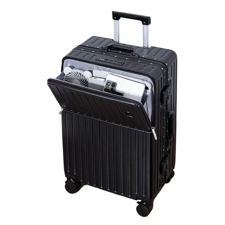 Trolley Koffert Med Innovativ Oppbevaringsplass Og Innebygd Sikkerhetssystem Skanto