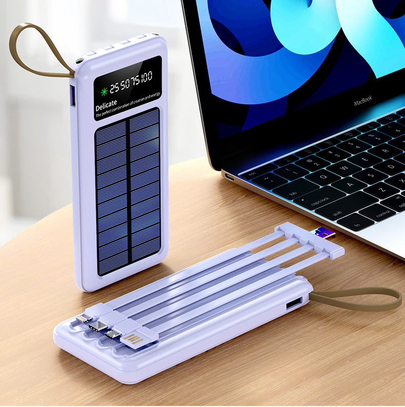 Bærbar Solenergi Powerbank Skanto