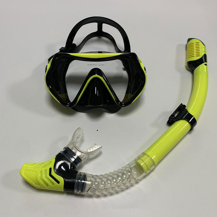 Snorkelmaske med sikker og komfortabel munnstykke Skanto