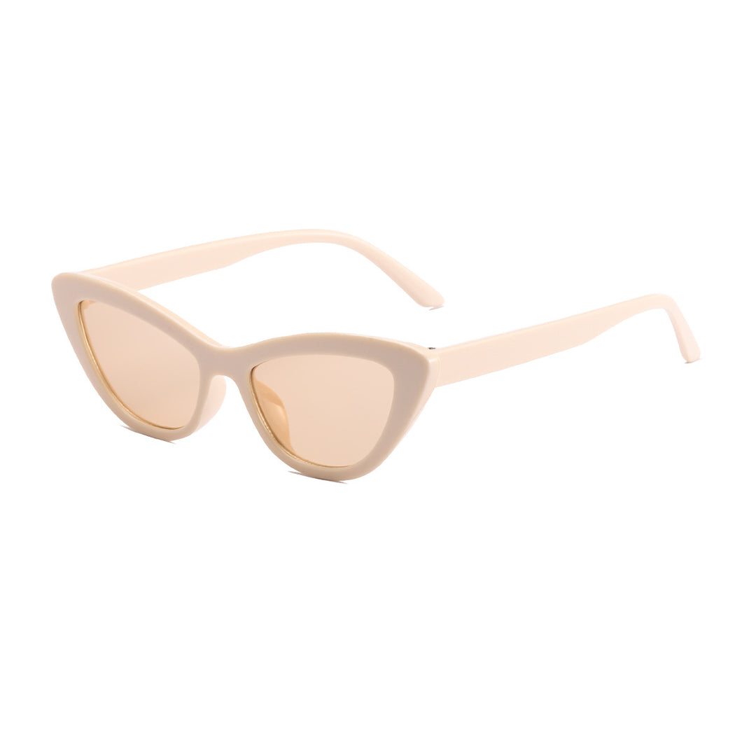 Dame Cat-Eye solbriller med UV-beskyttelse og moderne design Skanto