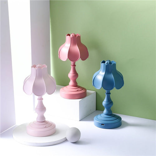 Unisex Dekorativ bordlampe i blomsterformet design Skanto