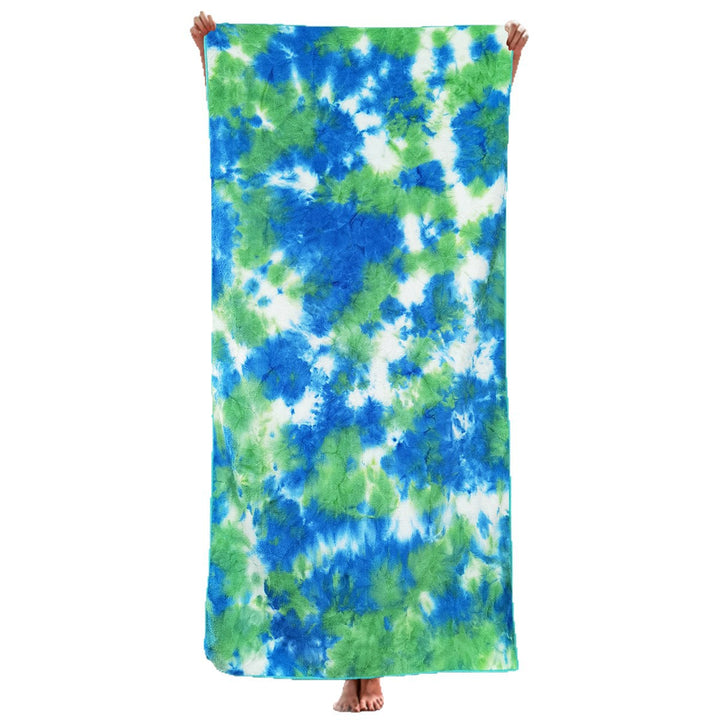 Strandhåndkle med unikt batikdesign Skanto