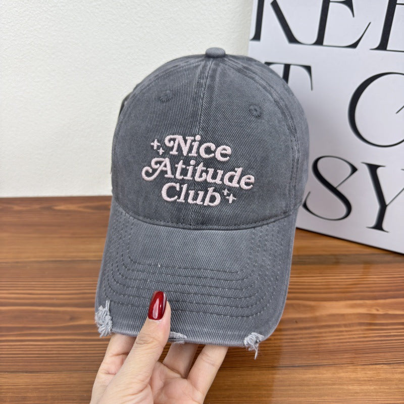 Herre slittet bomull baseball cap Skanto 1784270476