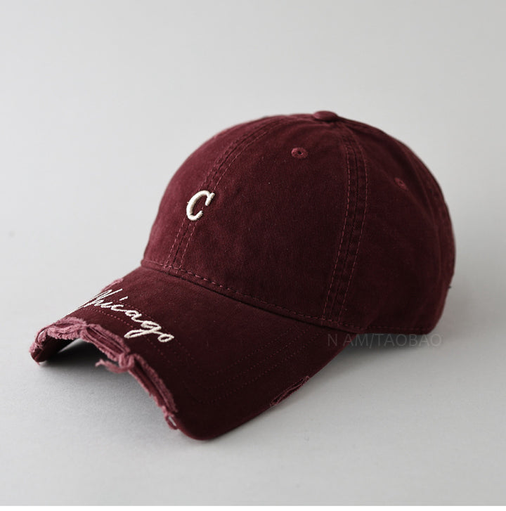 Herre Casual Slitt Baseball Cap Skanto