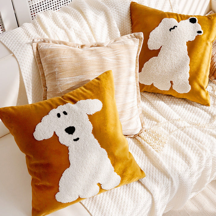 Damer Strukturert Putetrekk med Elegant Stripet Design Skanto