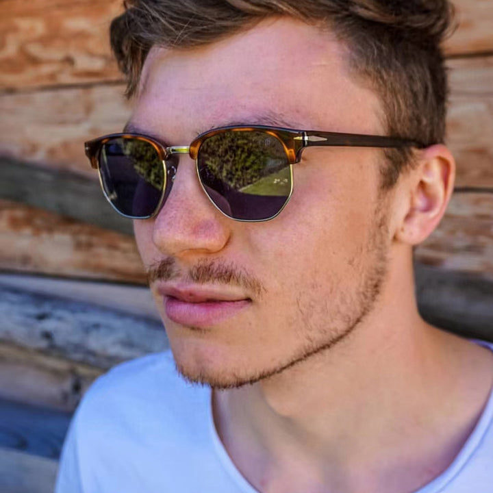 Dame moteriktig solbrille Skanto