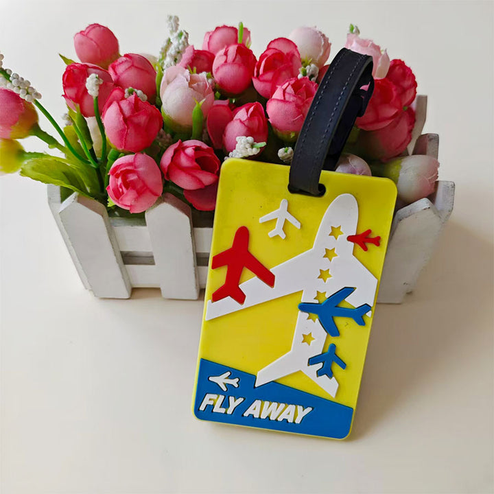 Unisex Silicone Travel Luggage Tag Skanto
