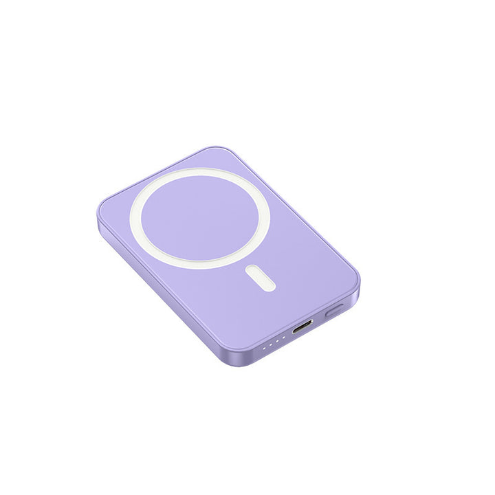 Magnetisk trådløs Powerbank med integrert ladekonsept Skanto