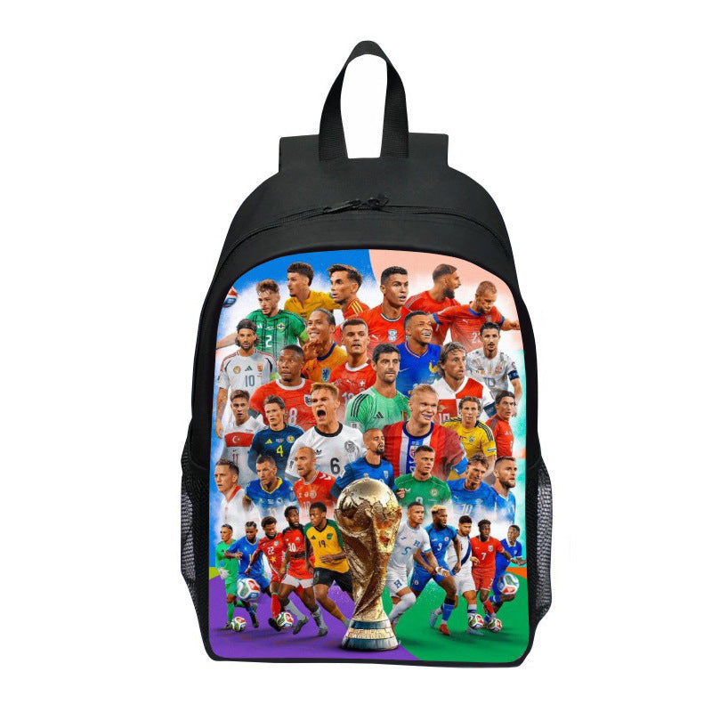 Sporty ryggsekk med Wm-trofé design Skanto