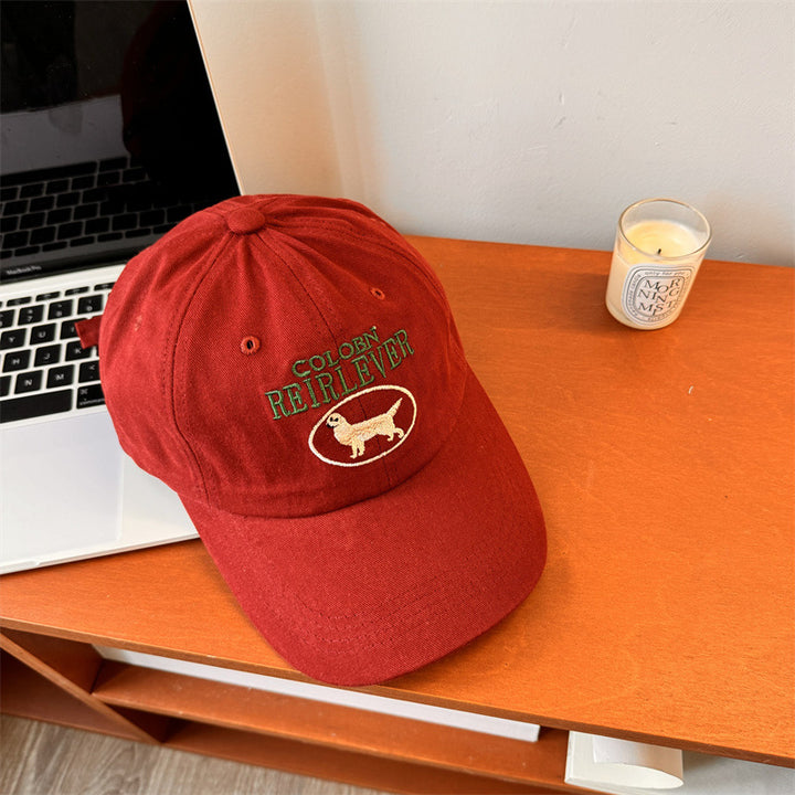 Kvinne Casual Brodert Baseball Caps Skanto