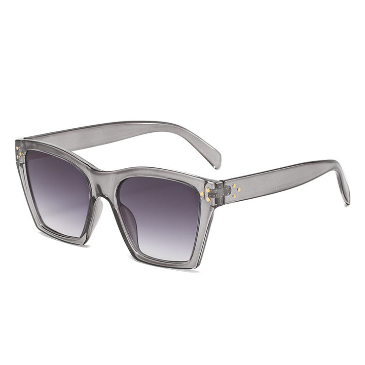 Dame stor moteriktig solbrille Skanto