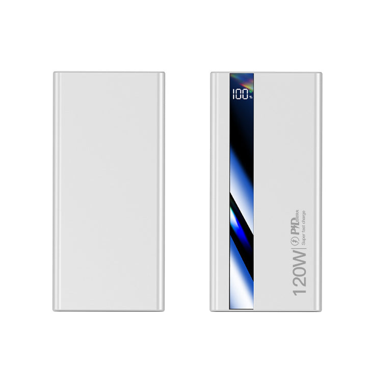 Høyytelses powerbank med digital LED-skjerm og hurtigladingsfunksjon Skanto