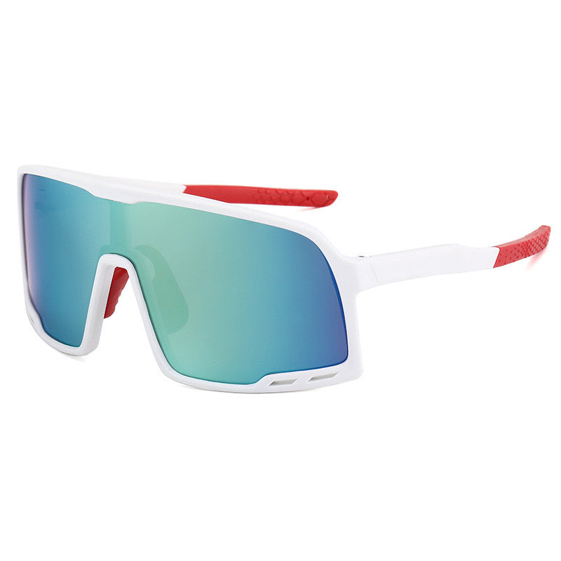 Dame Sportslig Høyytelses Solbrille med aerodynamisk Design og polariserte Linser Skanto
