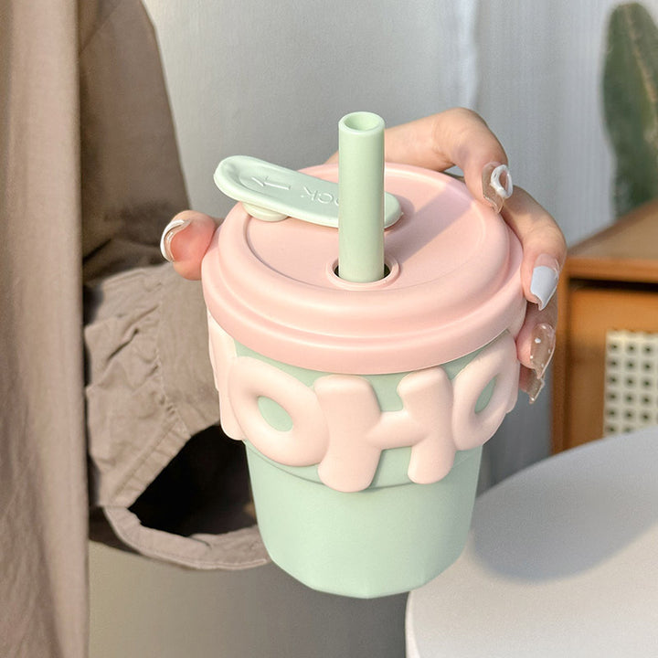 Damen lustige Trinkbecher mit tierischem Motiv Skanto