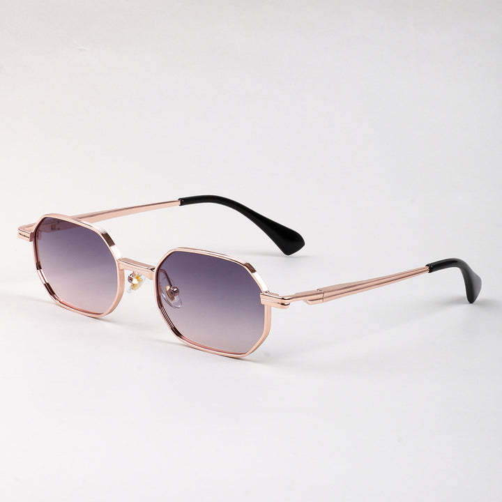 Dame Design solbrille i moderne, åttekantet stil Skanto