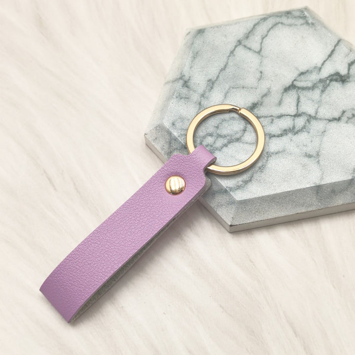 Unisex nøkkelring i høy kvalitet av kunstskinn med stiløs design Skanto