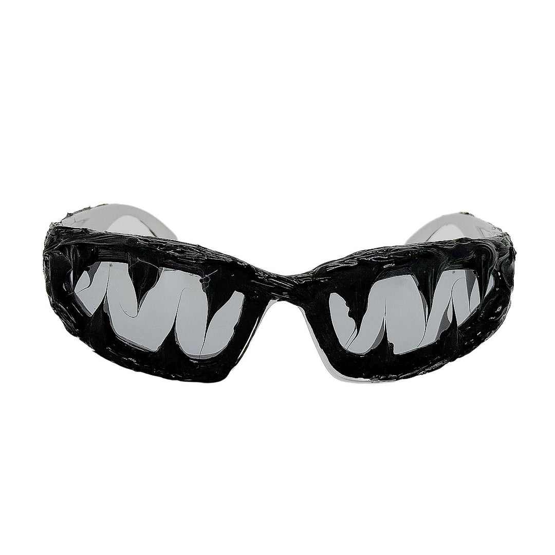 Dame Sportssolbrille med innovativt Monster-design Skanto