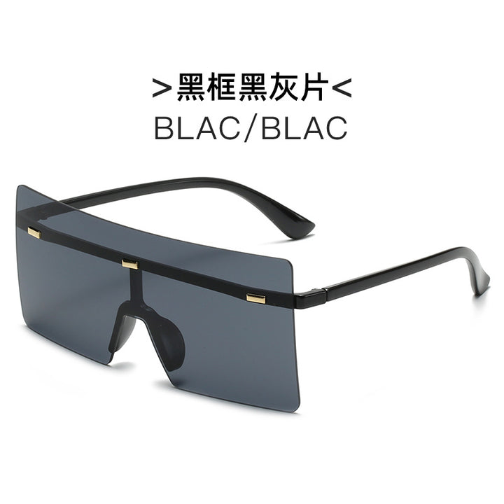 Dame futuristisk Oversized-solbriller Skanto