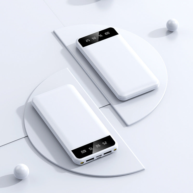 Bærbar powerbank med intelligent LED-skjerm Skanto