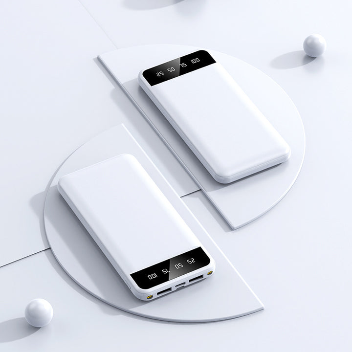 Bærbar powerbank med intelligent LED-skjerm Skanto