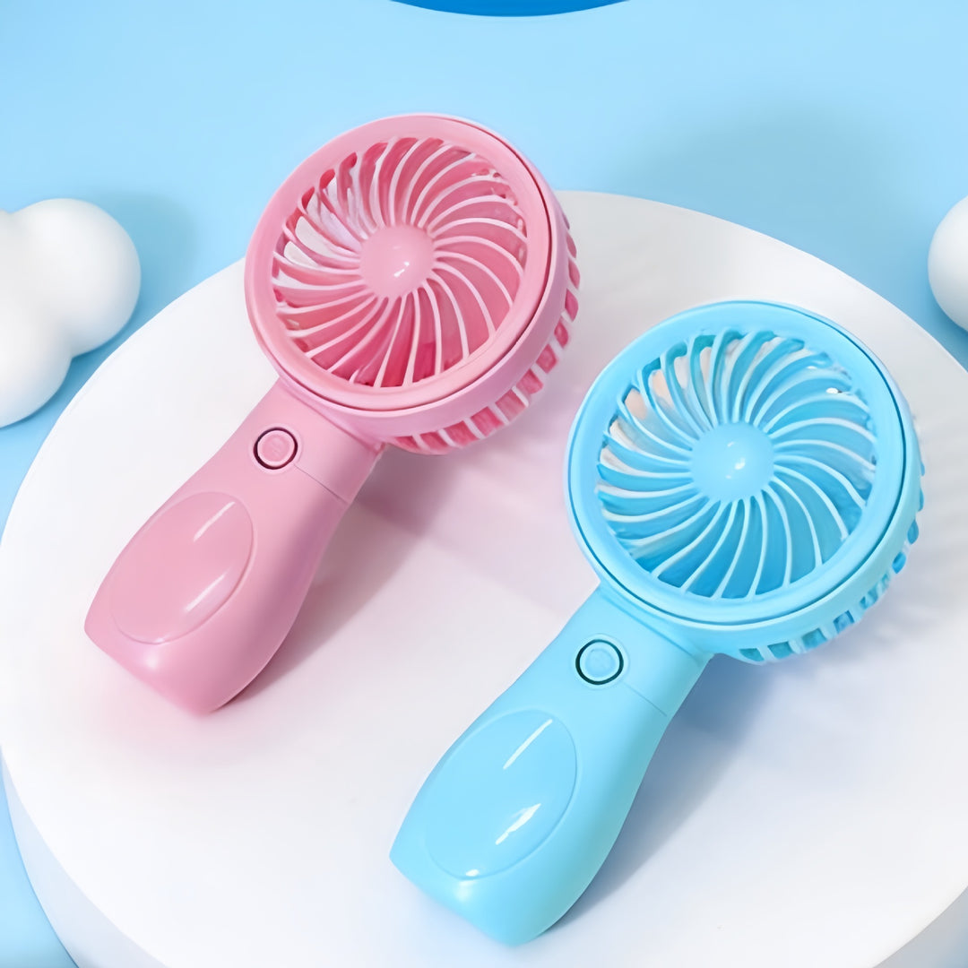 Damer Bærbar Mini-Håndvifte med USB-ladefunksjon Skanto