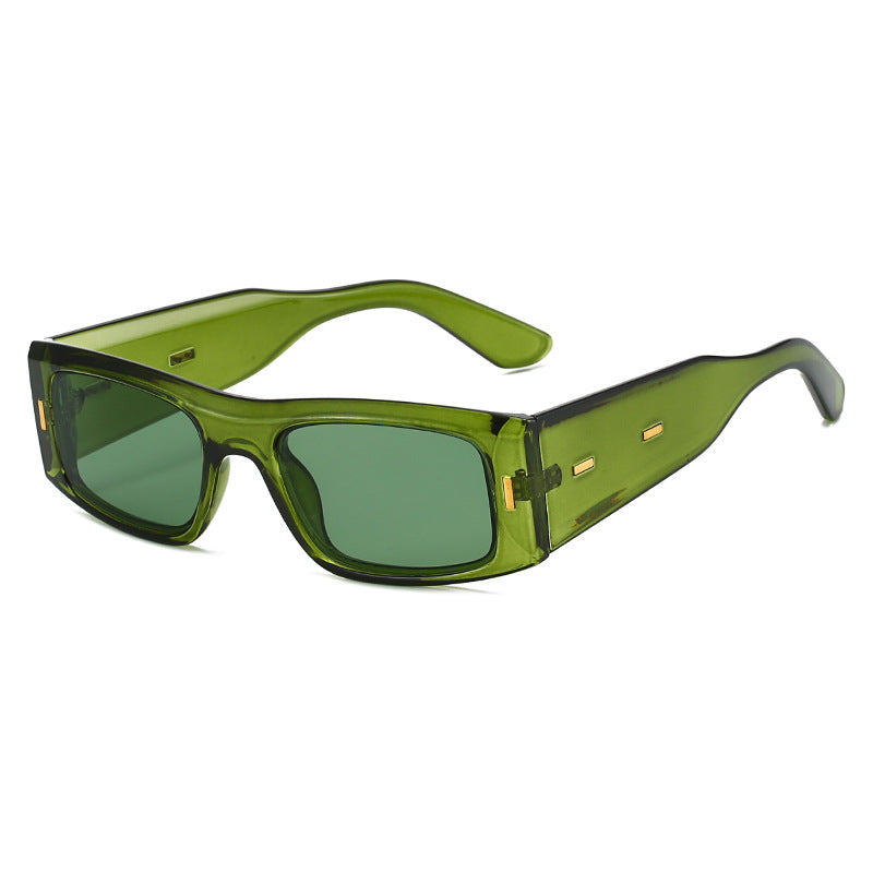 Dame elegant oversized solbrille med markant design og UV-beskyttelse Skanto