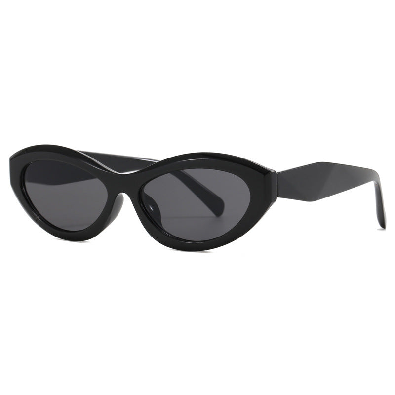 Dame trendy Cat-Eye solbriller med UV-beskyttelse Skanto