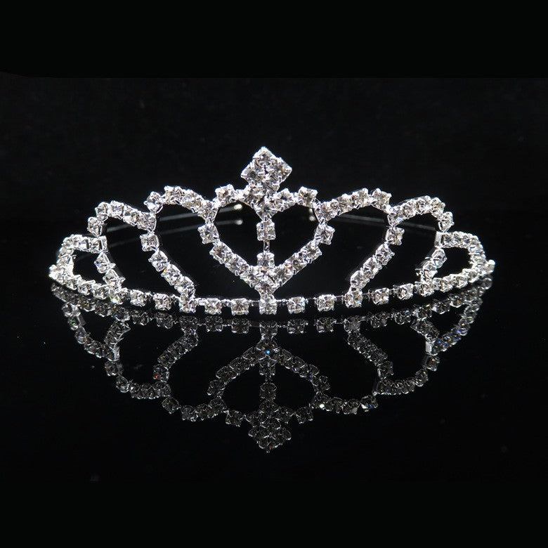 Damer Krystallbesatt Tiara Skanto