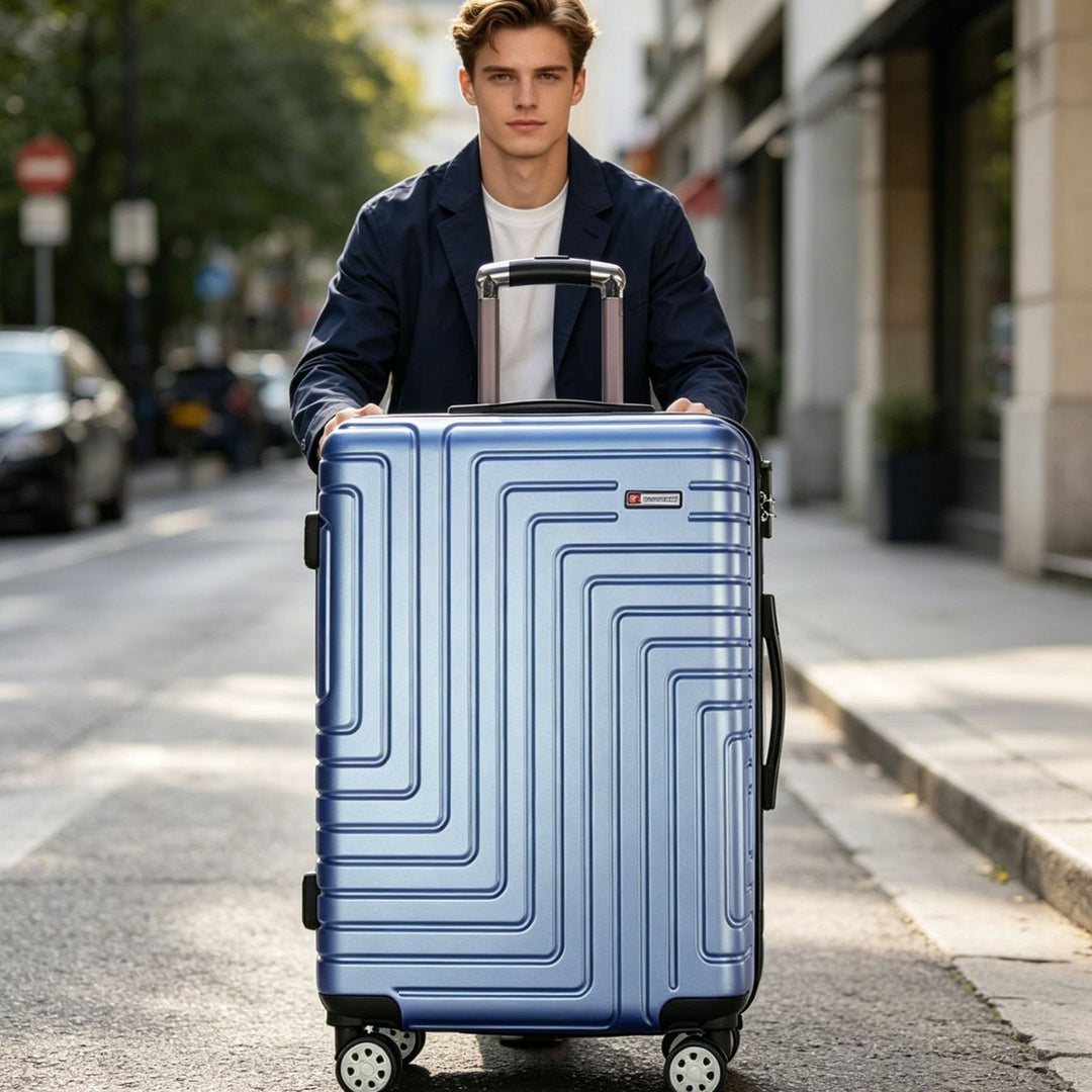 Men's Hard-Shell Spinner Luggage Skanto
