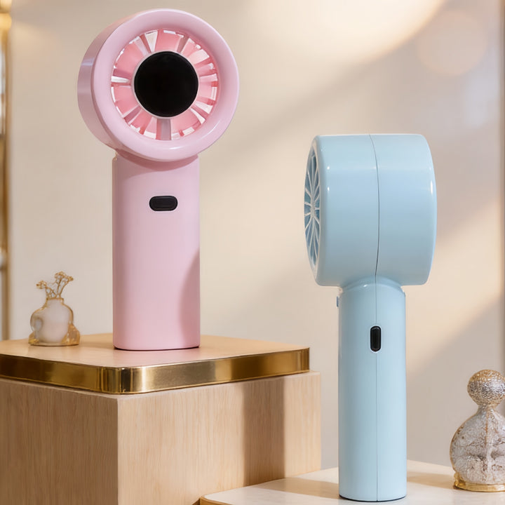Dame bærbar mini-håndvifte med innovativt design Skanto