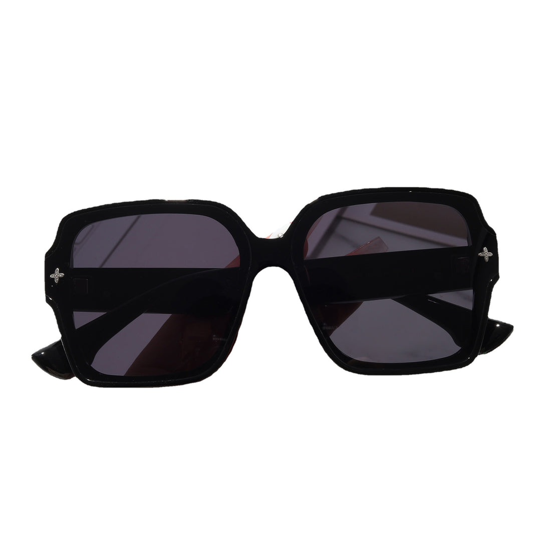 Dame firkantet oversized solbrille med moderne design Skanto