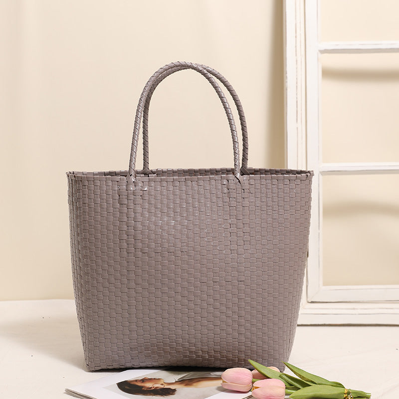 Flettet fritids shopper-veske Skanto