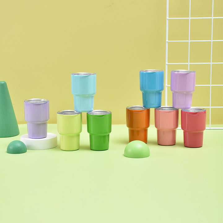 Unisex Isolert Drikkebecher med Rustfritt Stål Straw Skanto