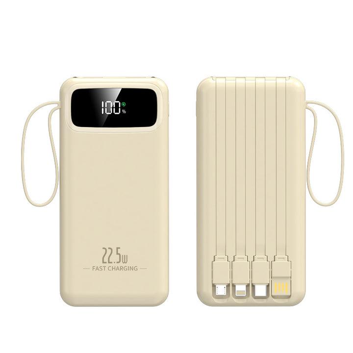 Powerbank med 22.5W hurtiglading Skanto