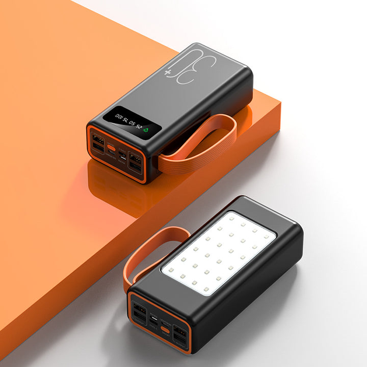Solar-Powerbank med Hurtig Lading og Innebygde Usb-porter Skanto