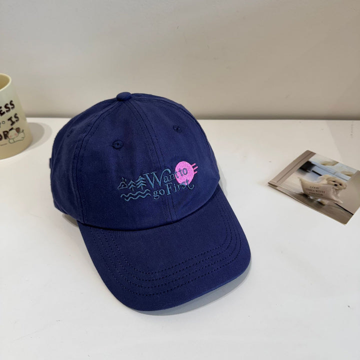 Kvinne Casual Brodert Baseball Caps Skanto 1783921861
